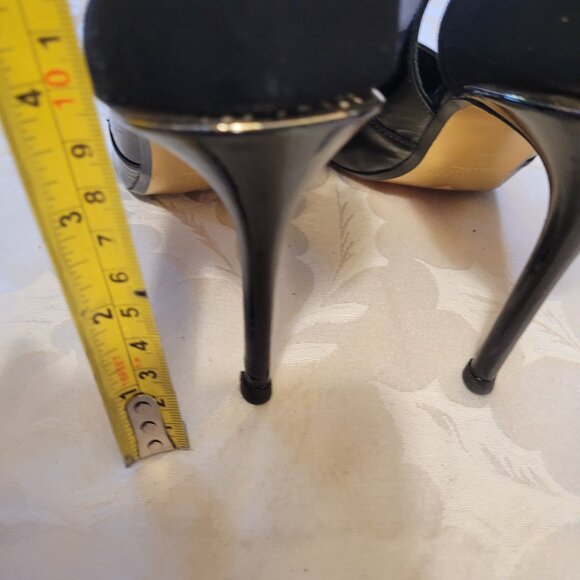 💎Fabulous Ted Baker London Black Patent Leather Pumps with Gold Trim - Picture 7 of 7
